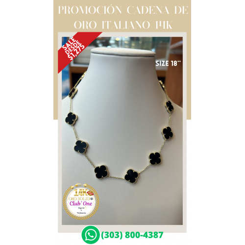 Exclusividad en Cadenas de Oro Italiano 14K