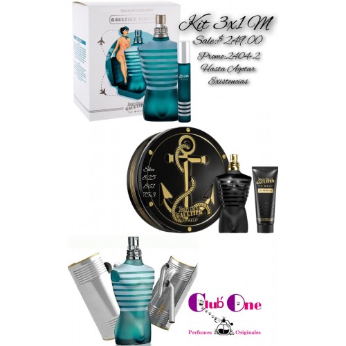 Jean Paul Gaultier Promocion 3x1