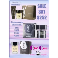 Promoción De Perfume Yves Saint Laurent M 3X1