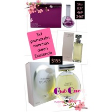 Promoción de Perfume Calvin Klein 3x1