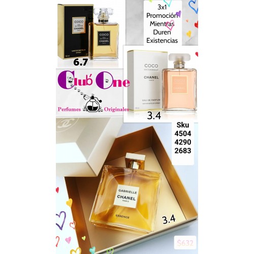 Chanel W Promocion De Perfume 3X1