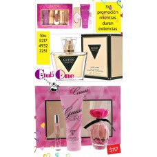Promoción de Perfume Guess w 3x1