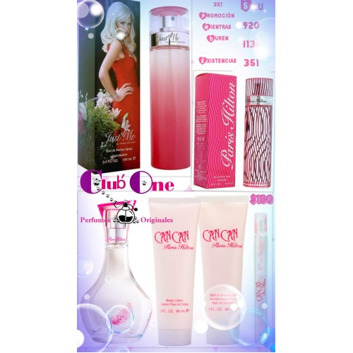 Perfumes Paris Hilton Promoción 3x1 Perfumes Paris Hilton Promoción 3x1