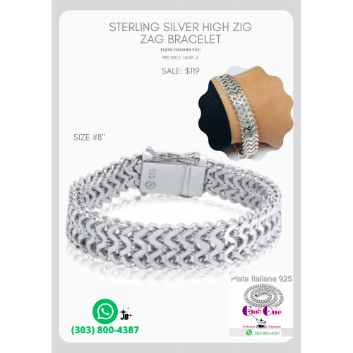 Descubre Nuestro Elegante Brazalete de Plata Italiana 925 en Promoción