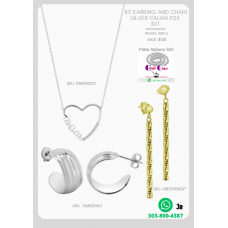 Las Mejores Promoción De Aretes De Plata Italiana 925 3X1 