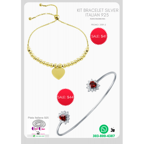 Consigue tu Brazalete de Plata Italiana 925 en Promoción