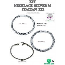  Cadenas De Plata Italiana M Promoción 3X1
