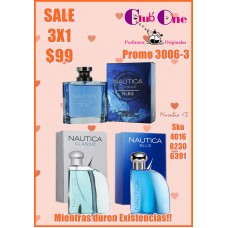 Nautica Promoción De Perfumes M 3X1