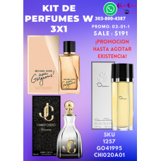 Descubre Nuestras Ofertas Perfumes para Mujer 3x1 Imperdibles