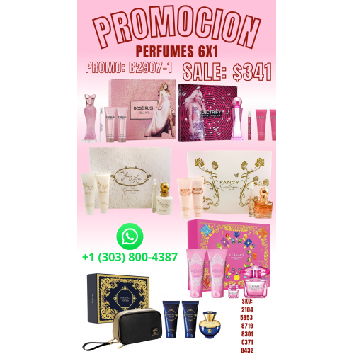 Compra Perfumes 6X1 en Sets Descuentos Únicos