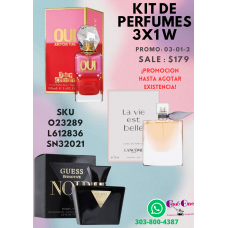 Encuentra tu Esencia Promoción de Perfumes para Mujer 3x1