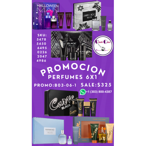 Aprovecha la Increíble Promoción de Perfumes 6x1