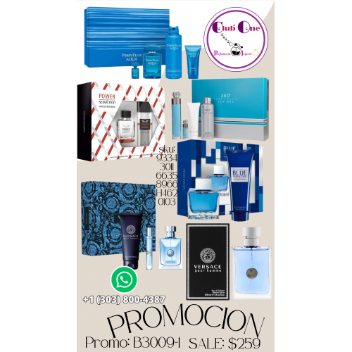 Promoción de Perfumes 6X1 para Regalos Especiales B30091 Promoción de Perfumes 6X1 para Regalos Especiales B30091