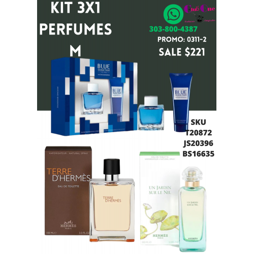 Descubre Nuestra Increíble Promoción de Perfumes para Hombre 3x1