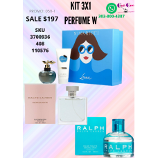 Compra Perfumes para Mujer 3x1 a Precio Especial