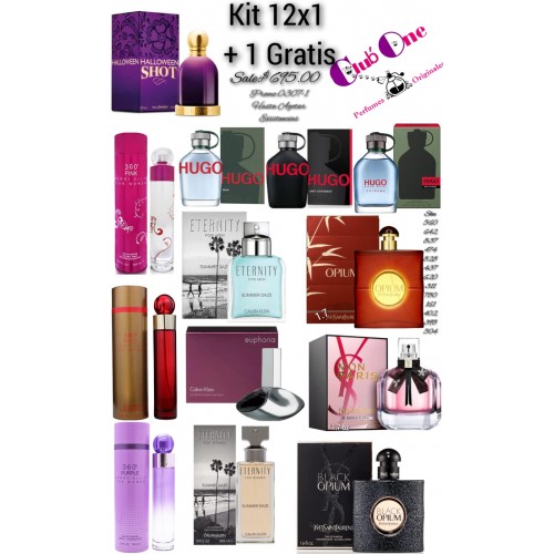 Promoción De Perfume 12X1 +1 Perfume De Regalo