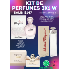 Ahorra en Perfumes para Mujer con Nuestra Promoción 3x1