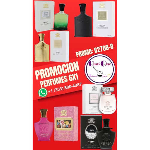Perfumes en Oferta 6X1 Fragancias de Lujo a Precios Bajos B27088