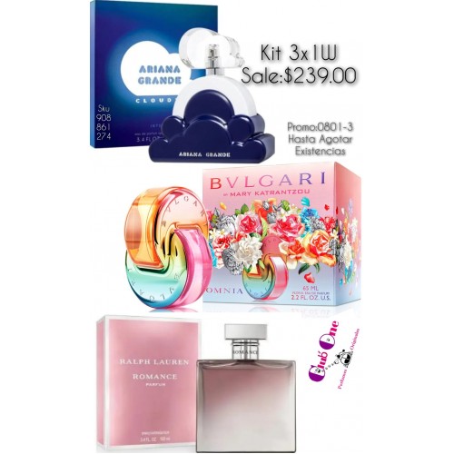 Descubre Nuestra Promoción Perfumes para Mujer 3x1