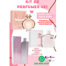 Ofertas Irresistibles Kits 3x1 en Perfumes para Mujer Descúbrelos aquí