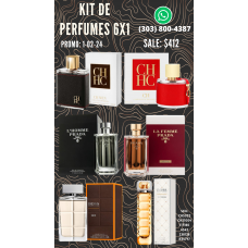 Aromas Irresistibles Promoción 6x1 en Perfumes para Ella y Él