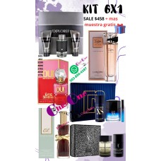 Promoción Fabulosa De Perfumes 6X1 + Una Muestra Gratis