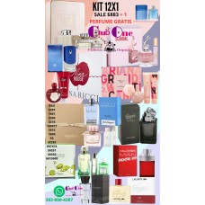 Grandiosa Promoción De Perfumes 12X1 + 1 Perfume Gratis