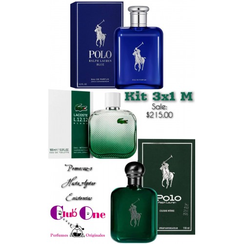 Aromas Irresistibles Perfumes para Hombre en Oferta 3x1