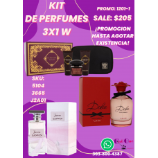 Seductores Aromas Perfumes para Mujer en Oferta 3x1