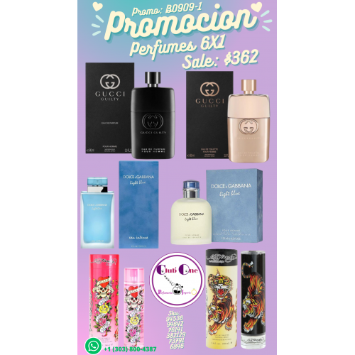Aprovecha la Promoción de Perfumes 6x1 en Tu Marca Favorita B0909-1