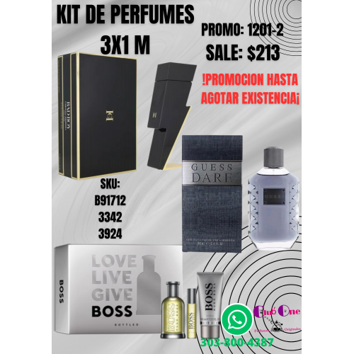 Regala Elegancia Perfumes para Hombre en Oferta 3x1 Compra Ahora