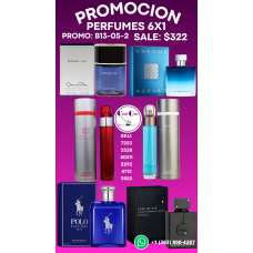 Aroma para cada ocasión Perfumes 6x1 en oferta exclusiva