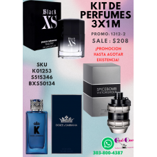 Eleva tu Presencia con Nuestro Kit 3x1 Perfumes para Hombre