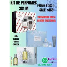 Aromas de Éxito Perfumes para Hombre en Oferta 3x1