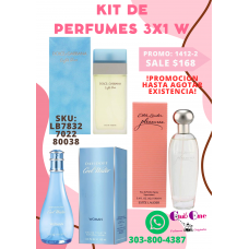 Encuentra tu Fragancia Ofertas en Promoción de Perfumes para Mujer con Nuestro Kit 3x1