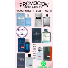 Descuento 6X1 en Perfumes de Marca