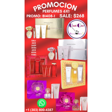 Descuentos en Perfumes 6X1 Ahora B14081