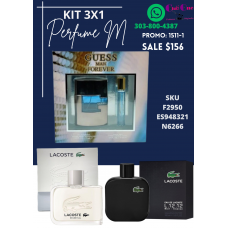 Oferta Especial Kit de Perfumes 3x1 para Caballeros