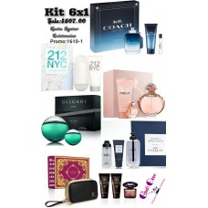 Oferta Especial Promoción de Perfumes Kit 6x1 W/M + Muestra Gratis