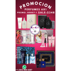 Perfume promotion 6x1 not to be missed B08071