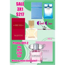 Aprovecha el Triple Promoción Irresistible de Perfumes Kit 3x1