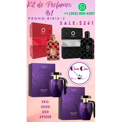 Aprovecha la Promoción de Perfumes 4X1 en Perfumes Originales B18102