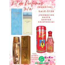 Oferta Perfumada Perfumes para Mujer en Promoción 3x1
