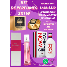 Fragancias de Temporada Promoción 3x1 en Perfumes para Mujer