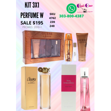 Perfumes de Calidad en Promoción Kit 3x1 para Mujer