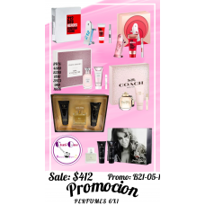 Compra 6 Perfumes y Paga 1 Exclusivo para Hombres y Mujeres
