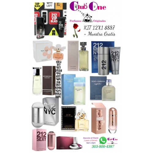 Promoción Única: Perfumes 12x1 y Muestra Gratis para Ti
