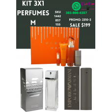 Exclusiva Oferta Kit de Perfumes 3x1 para Hombres