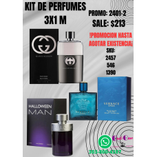 Fragancias Exclusivas Descubre la Promoción 3x1 en Perfumes para Hombre