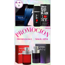 Descubre Nuestra Promoción Perfumes Masculinos 4x1